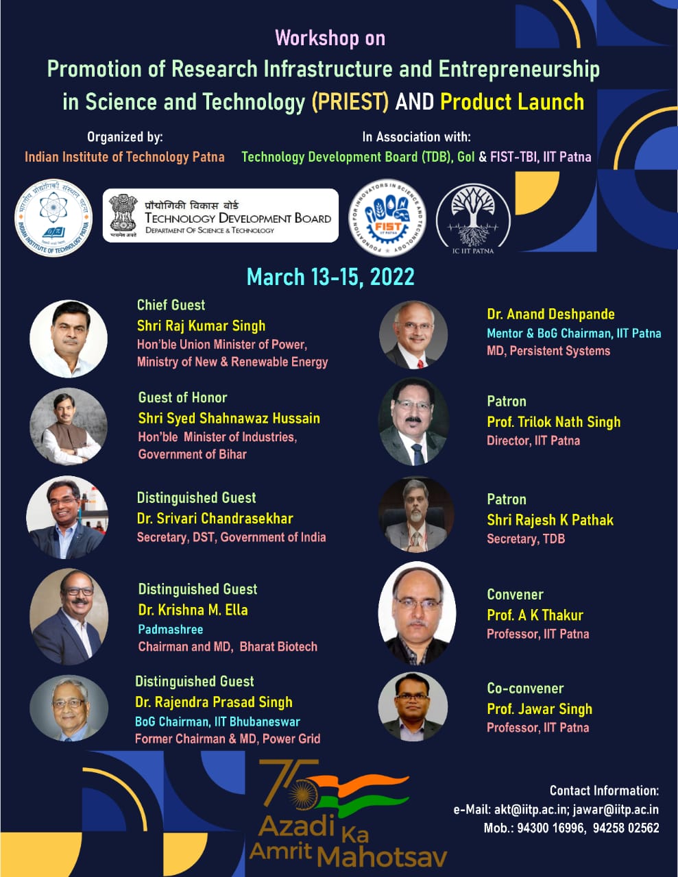 Workshop on Promotion of Research Infrastructure and Entrepreneursh...